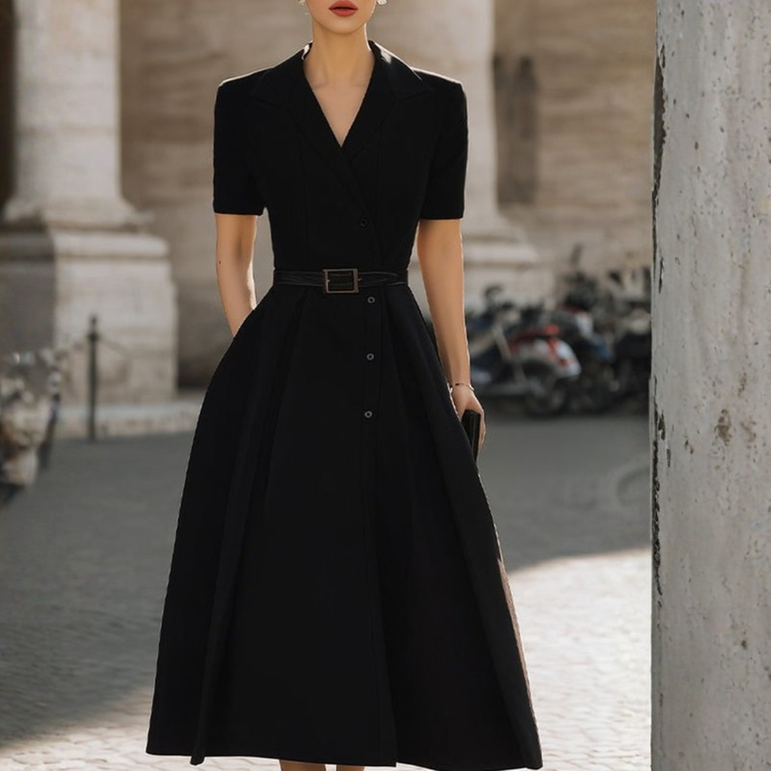 Elegant Aline Midi Dress