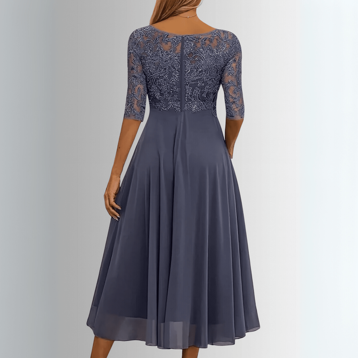 Timeless Lace Midi Dress