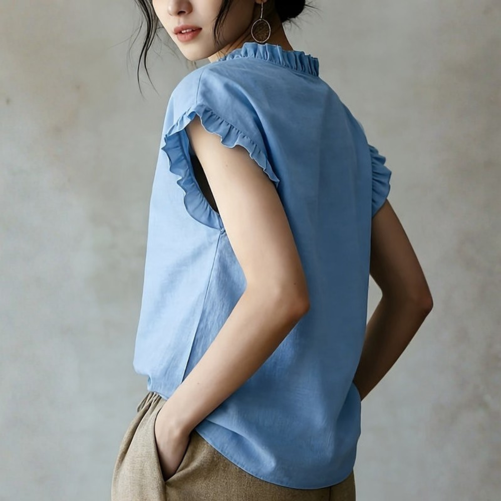 Elegant Vacation Blouse Women's