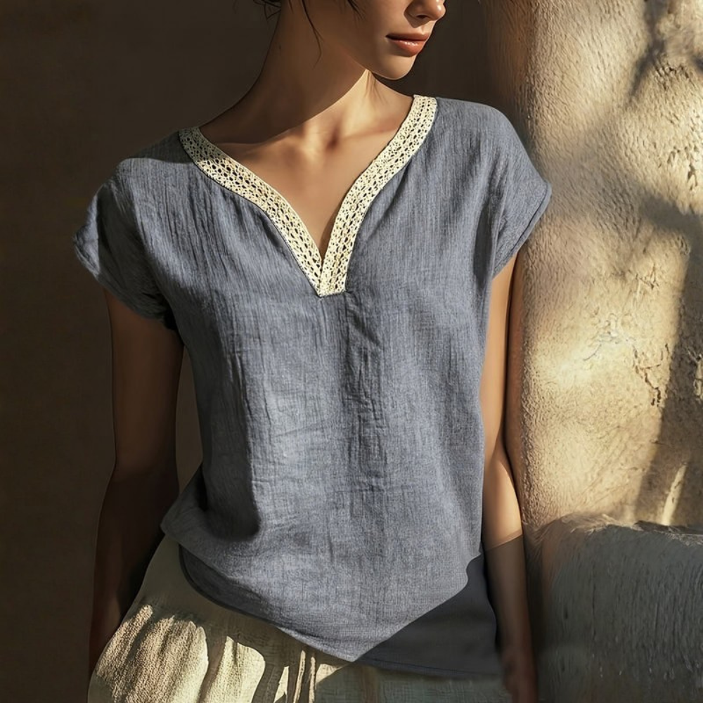 Relaxed Lace Blouse
