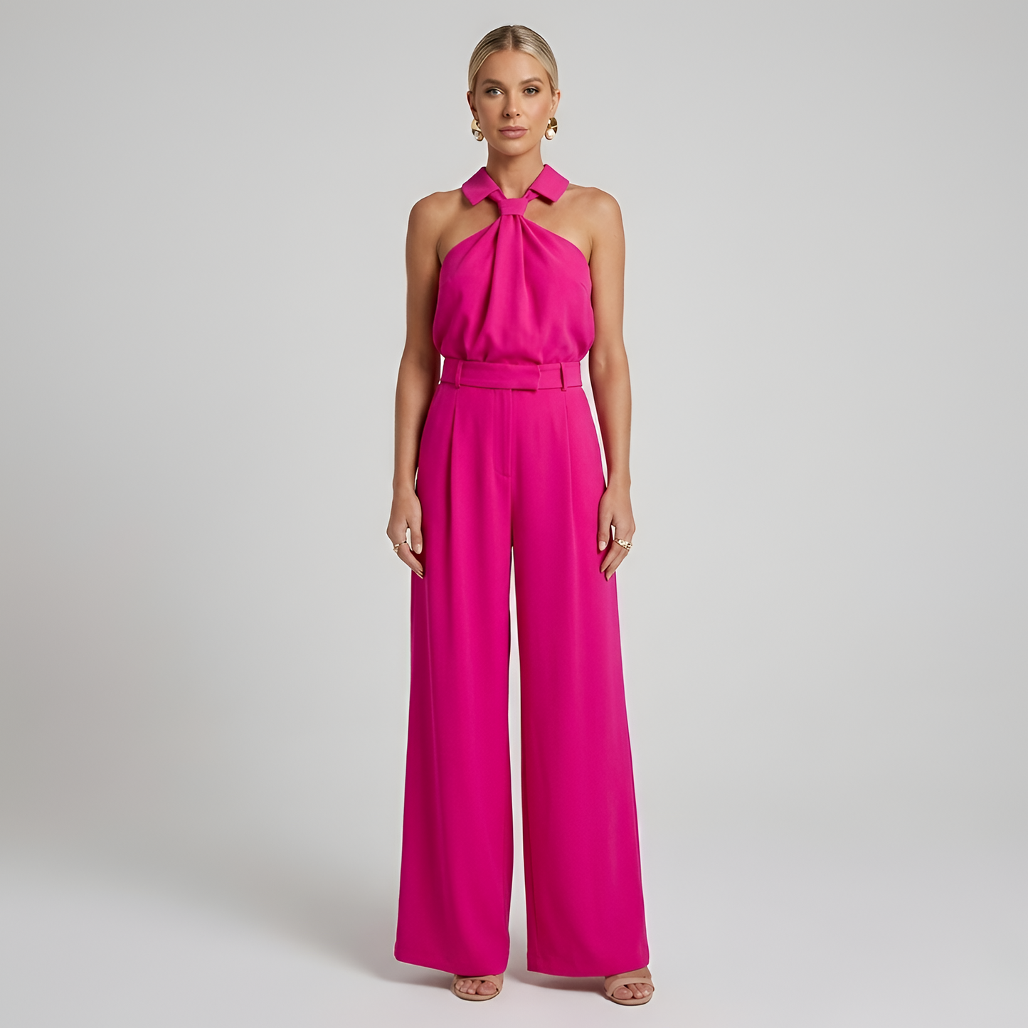 Elegant Palazzo Jumpsuit Women's