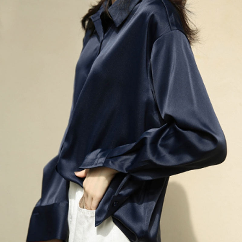 Elegant Vintage Blouse Women's