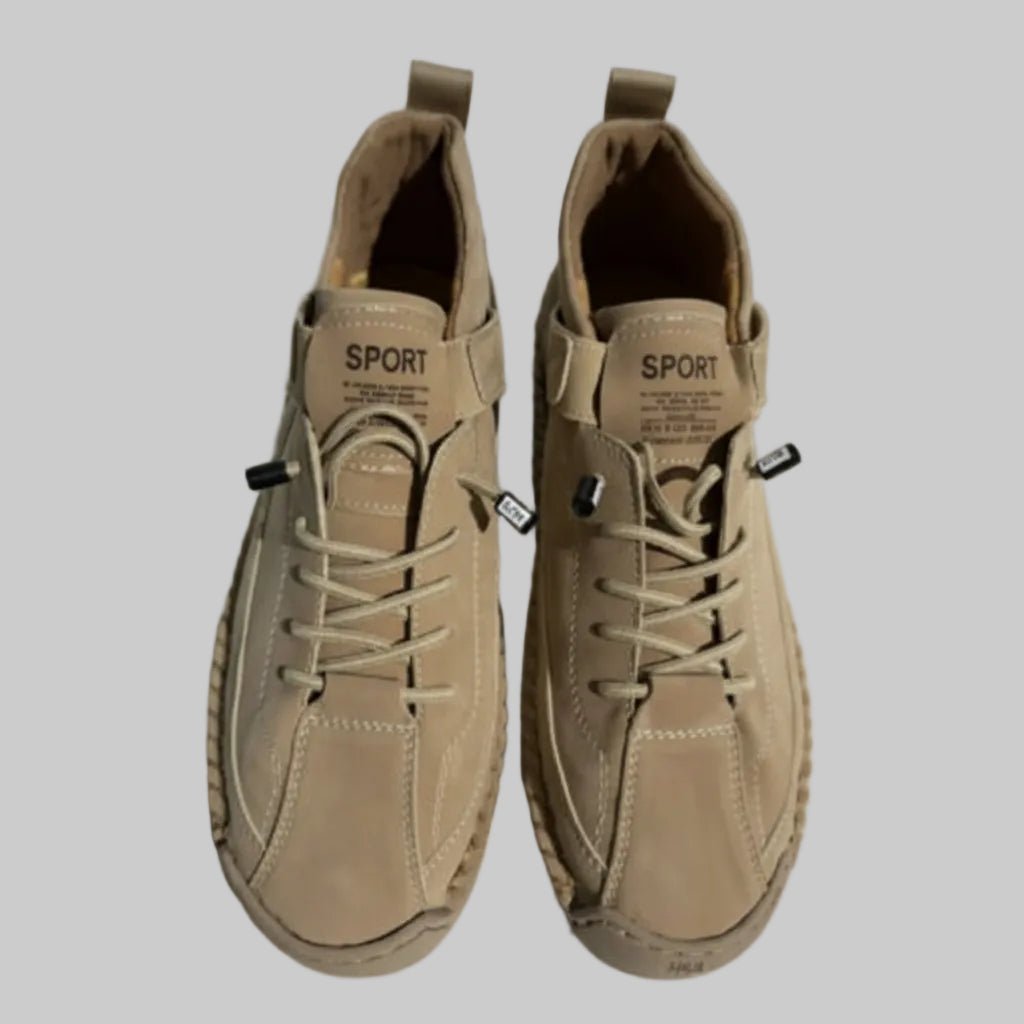 Orthopedic Leather Walking Sneakers