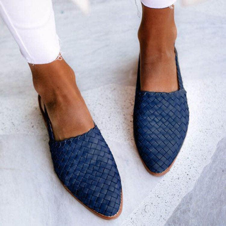 Elegant Braided Moccasins