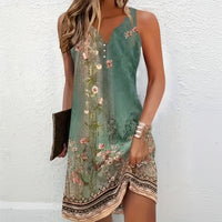 Elegant Floral Maxi Dress