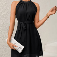 Women’s Elegant Solid Color Dress Sophisticated Look