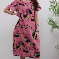 Elegant Linen Tunic Dress