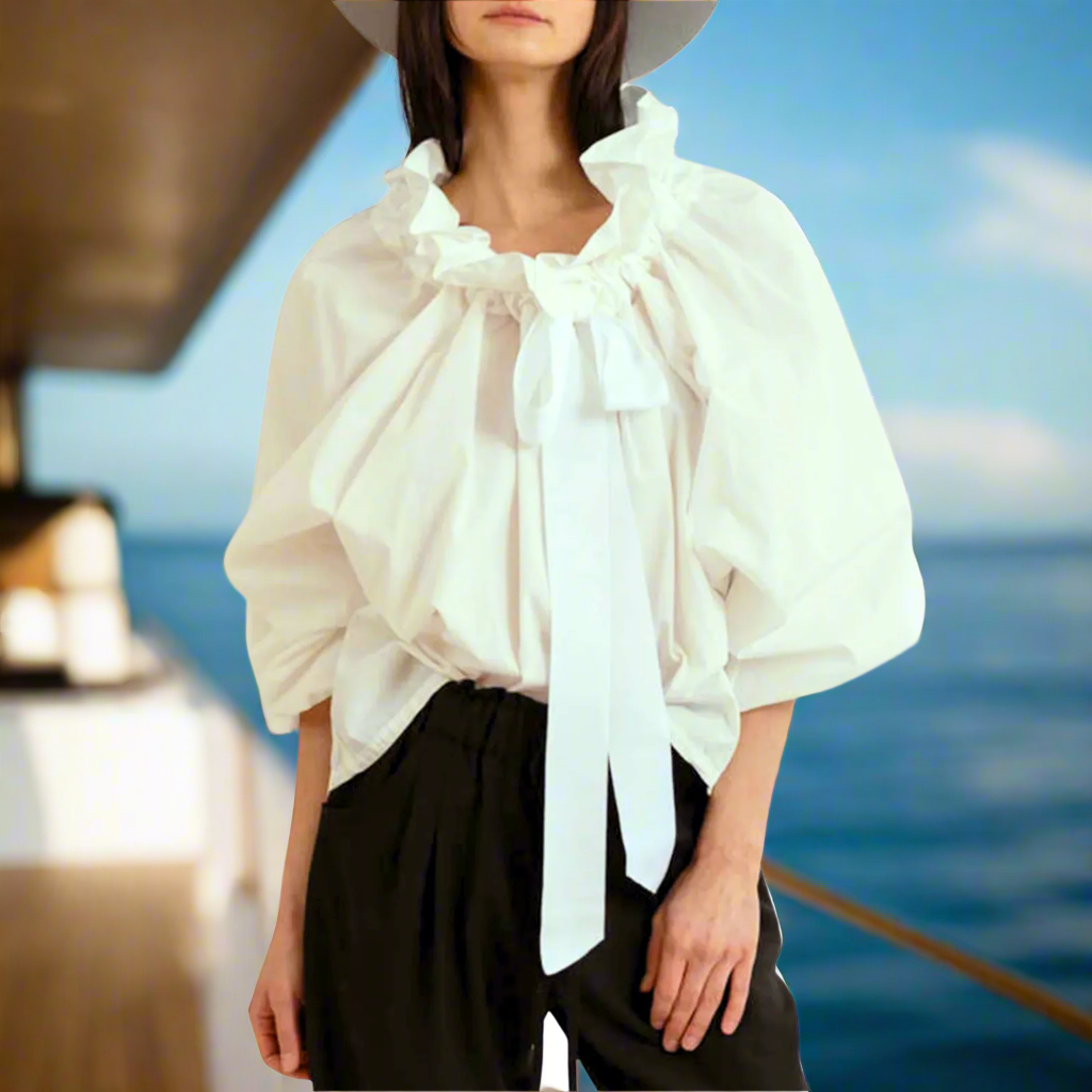 Elegant Cotton Blouse