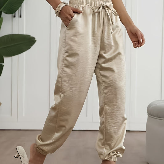 Joggerhose mit Kordelzug und Taschen