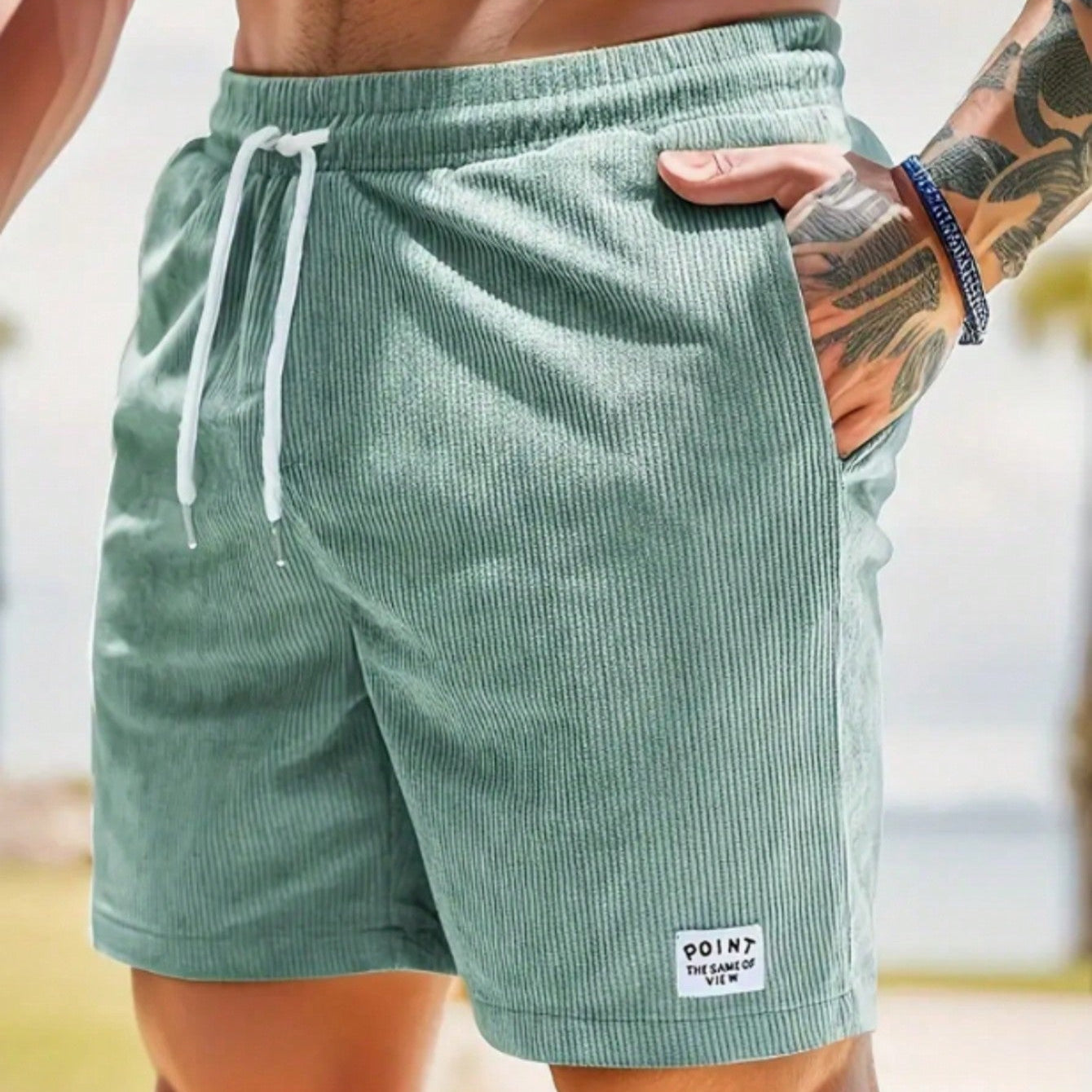 Clayton | Men’s Casual Drawstring Summer Shorts