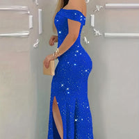 Elegant Shimmer Vneck Top