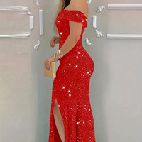 Elegant Shimmer Vneck Top