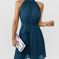 Women’s Elegant Solid Color Dress Sophisticated Look