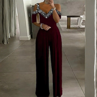 Glam Rhinestone Jumpsuit