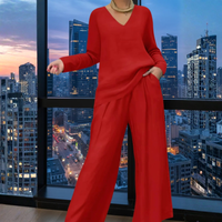 Minimalist Linen Two Piece Set