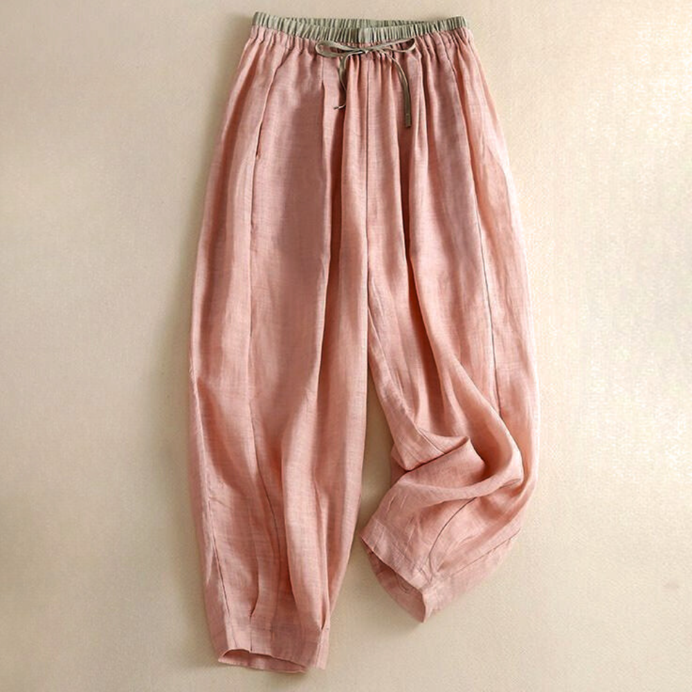 Relaxed Linen Trousers