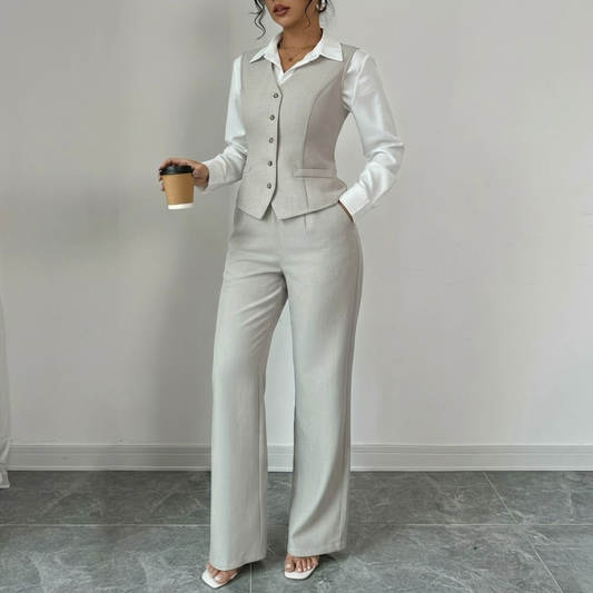 Linen Two Piece Set Outfit