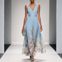 Romantic Floral Midi Dress