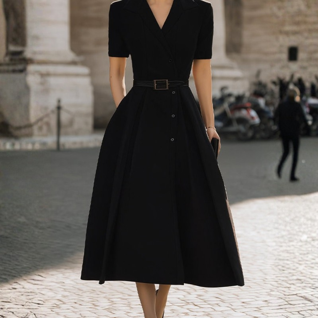 Elegant Aline Midi Dress