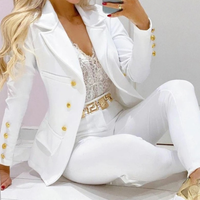 Tailored Two Piece Suit Set