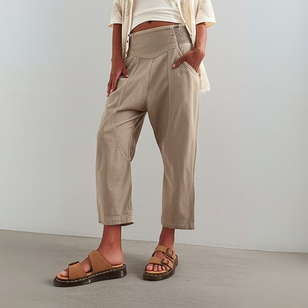 Relaxed Washed Pants