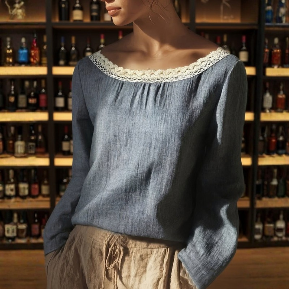 Relaxed Lace Top