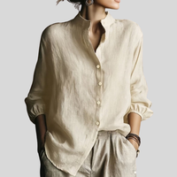 Relaxed Linen Blouse