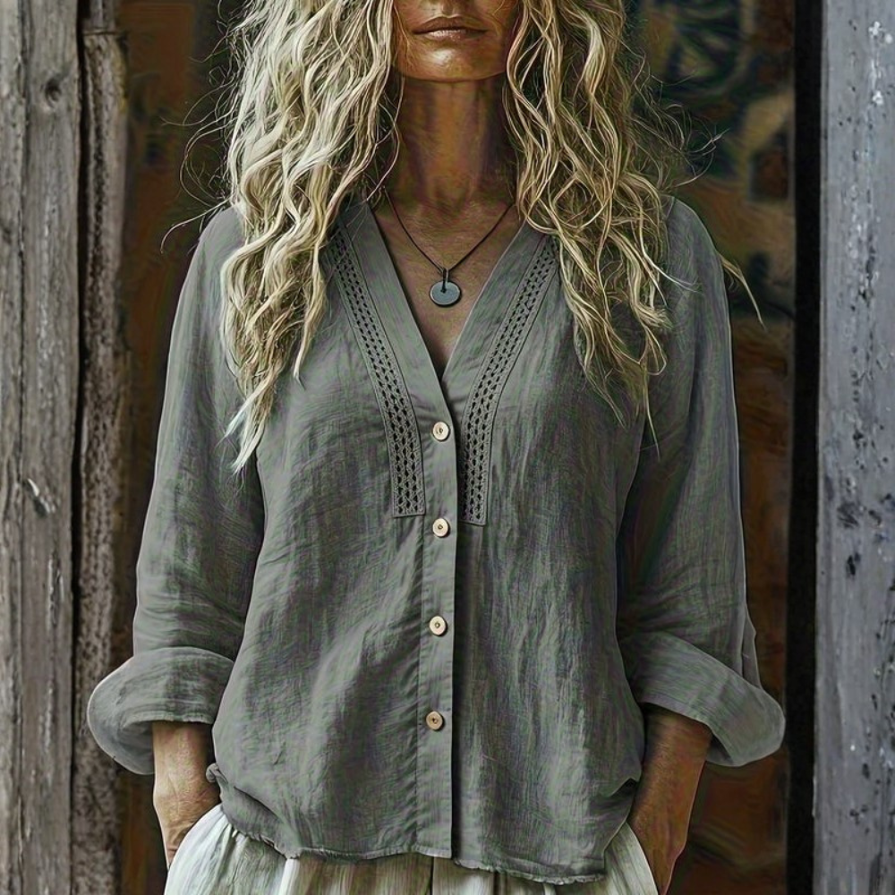 Relaxed Vacation Blouse Women's