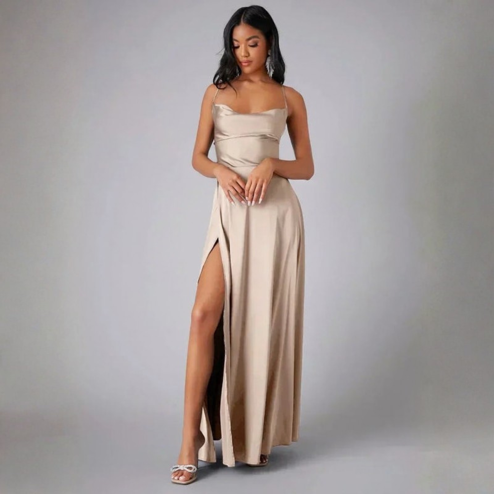 Elegant Lace Evening Dress