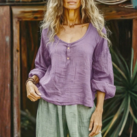 Bohemian Blouse Womens