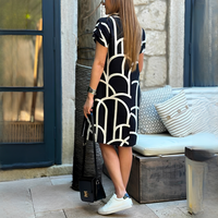 Elegant Short Sleeve Dress