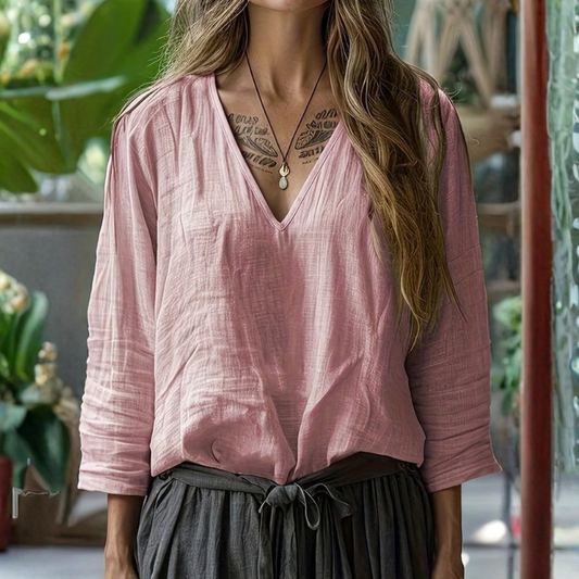 Relaxed Casual Blouse Women's