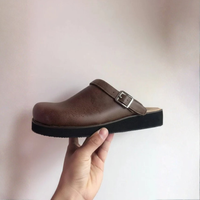 Orthopedic Leather Comfort Clogs