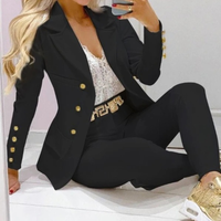 Tailored Two Piece Suit Set