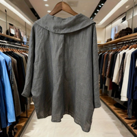 Relaxed Solid Batwing Top