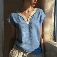 Relaxed Lace Blouse