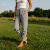 Relaxed Casual Pants Women's