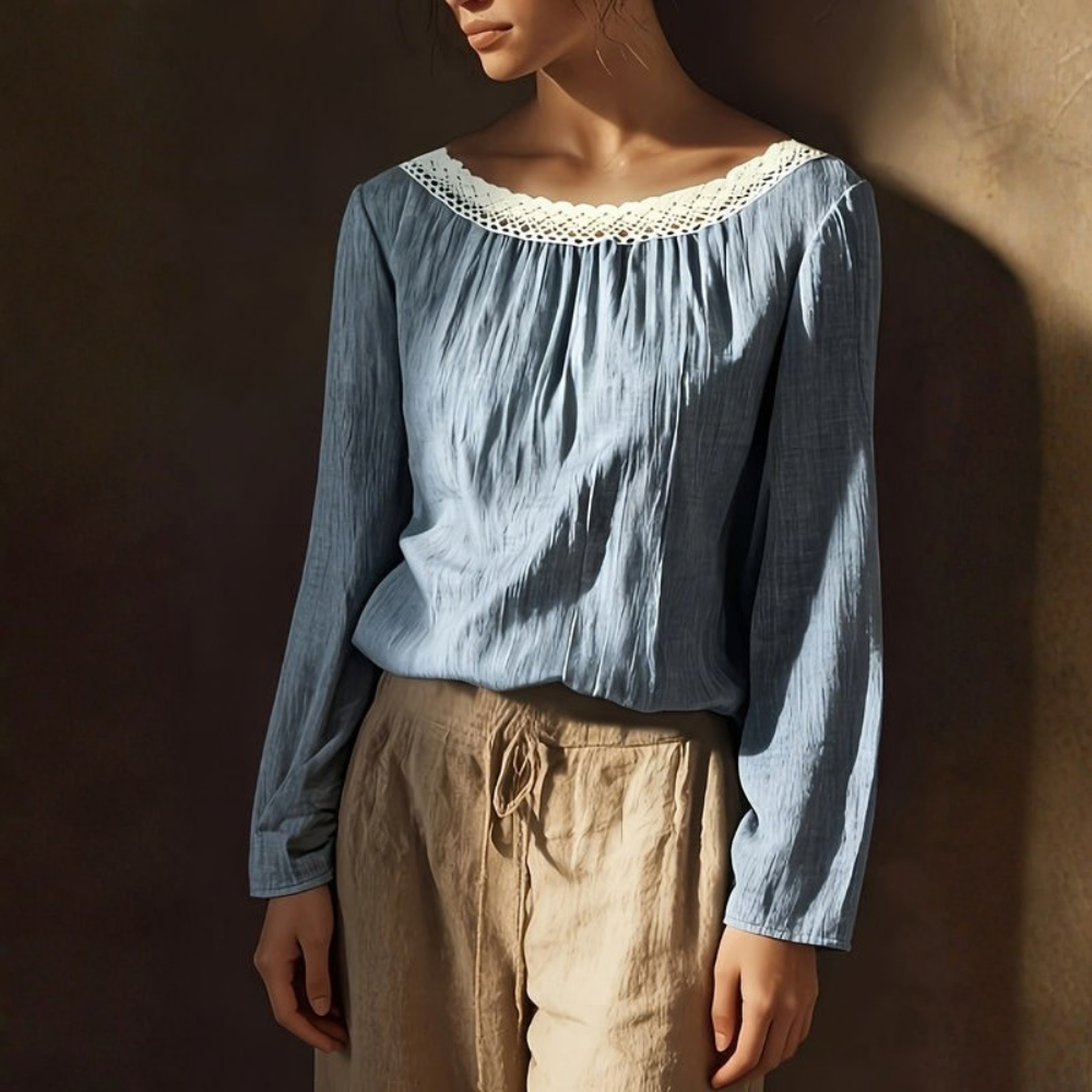 Relaxed Lace Top