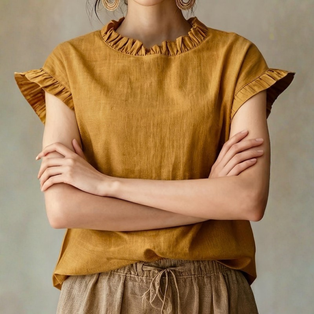 Elegant Vacation Blouse Women's