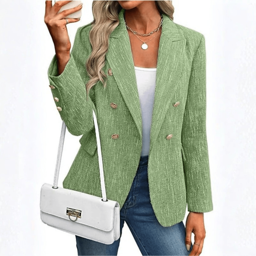 Slim Fit Double Breasted Blazer