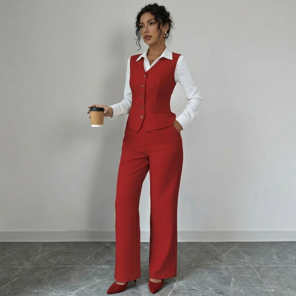 Linen Two Piece Set Outfit