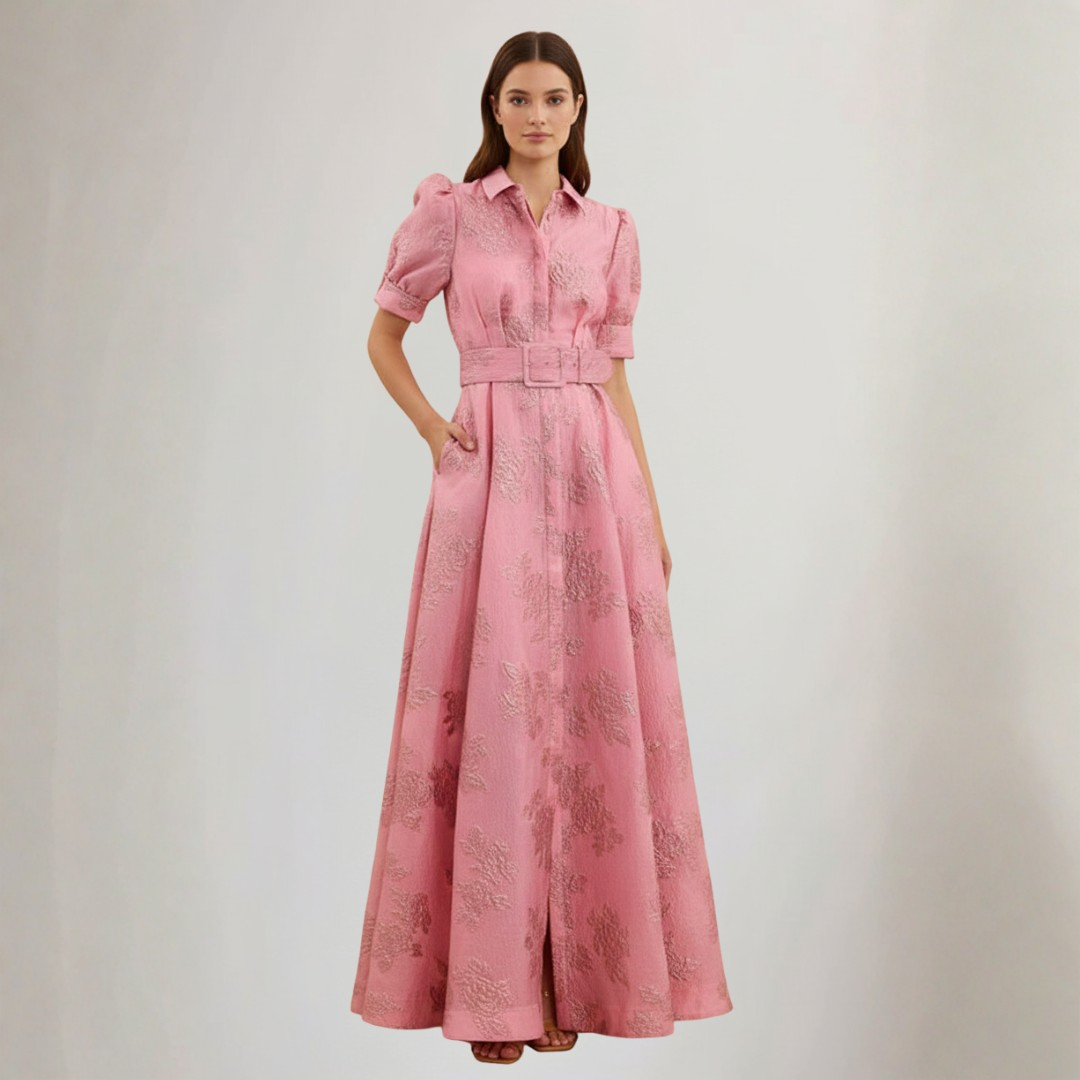 Elegant Floral Maxi Dress