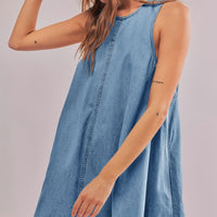 Elegant Backless Mini Dress