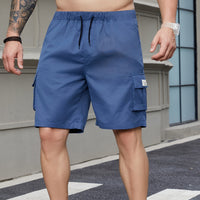 Herren Freizeit-Utility-Arbeitsshorts mit mehreren Taschen Komfort