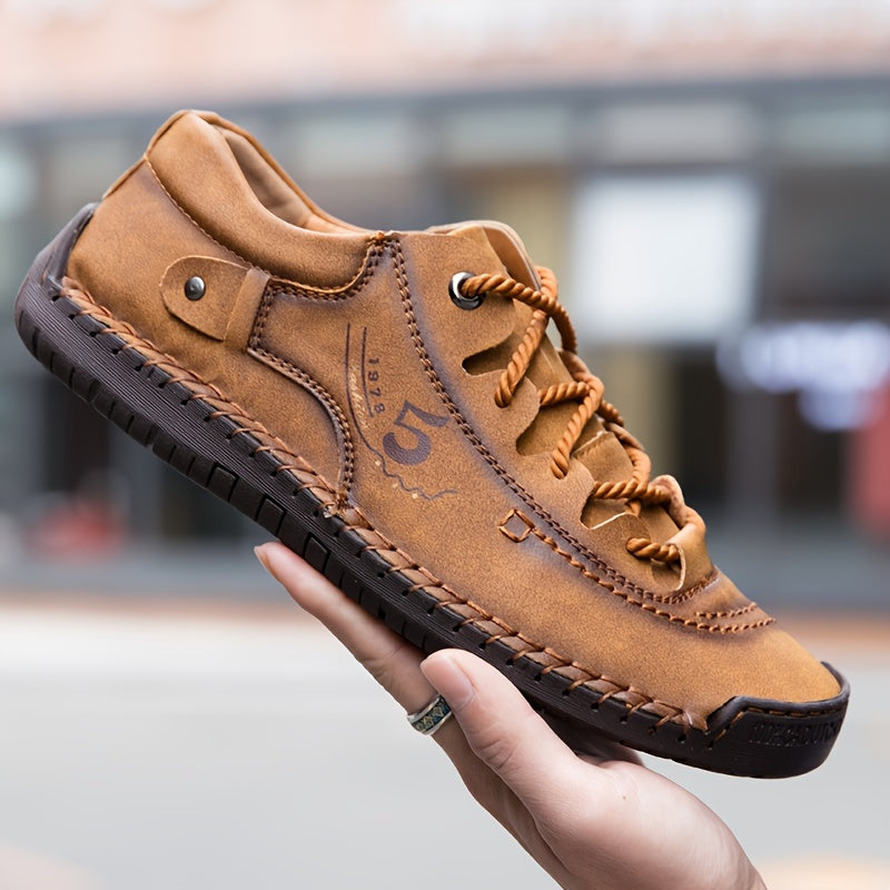 Relaxed Microfiber Hiking Shoes