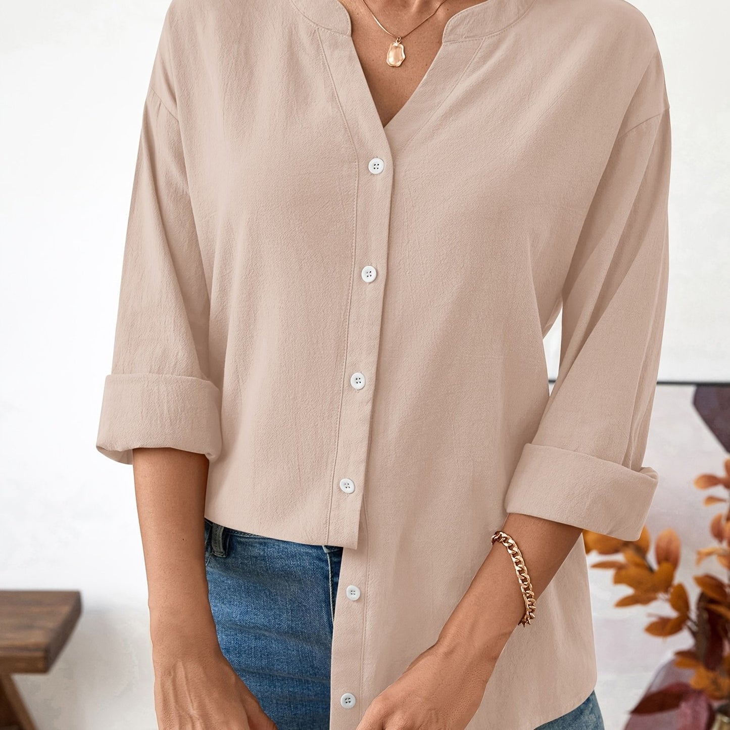 Minimalist Linen Shirt