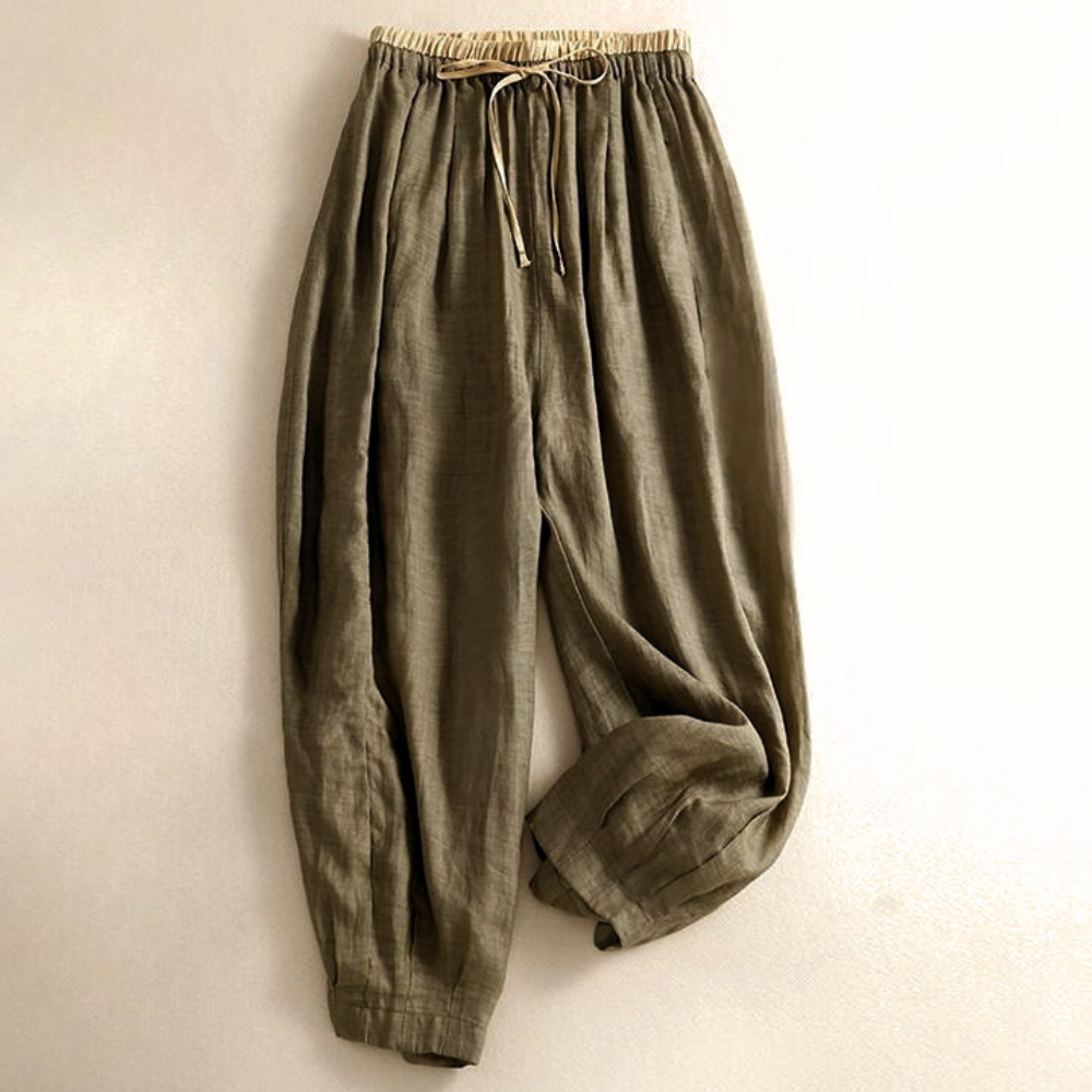 Relaxed Linen Trousers