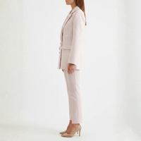 Tweed Double Breasted Blazer