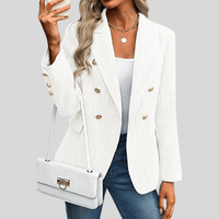 Slim Fit Double Breasted Blazer