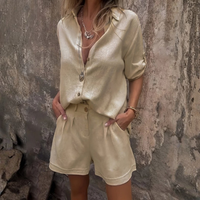 Relaxed Summer Shirt Shorts